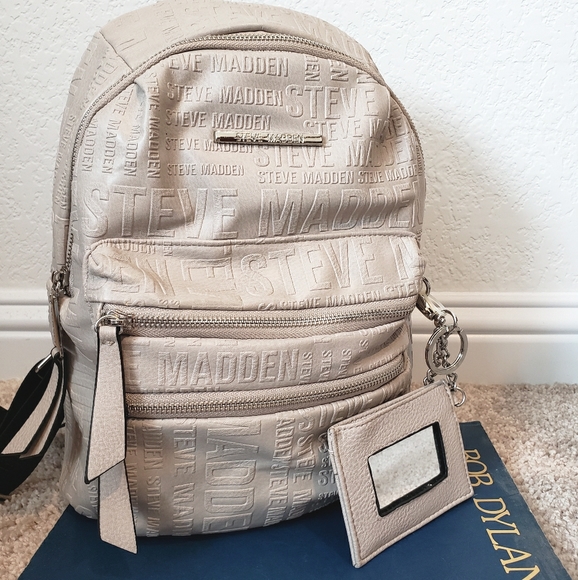 steve madden grey backpack